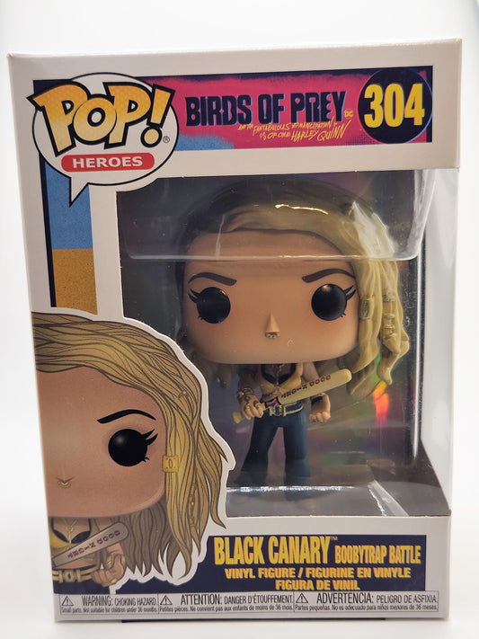 Black Canary (Boobytrap Battle) - #304 - Box Condition 7/10