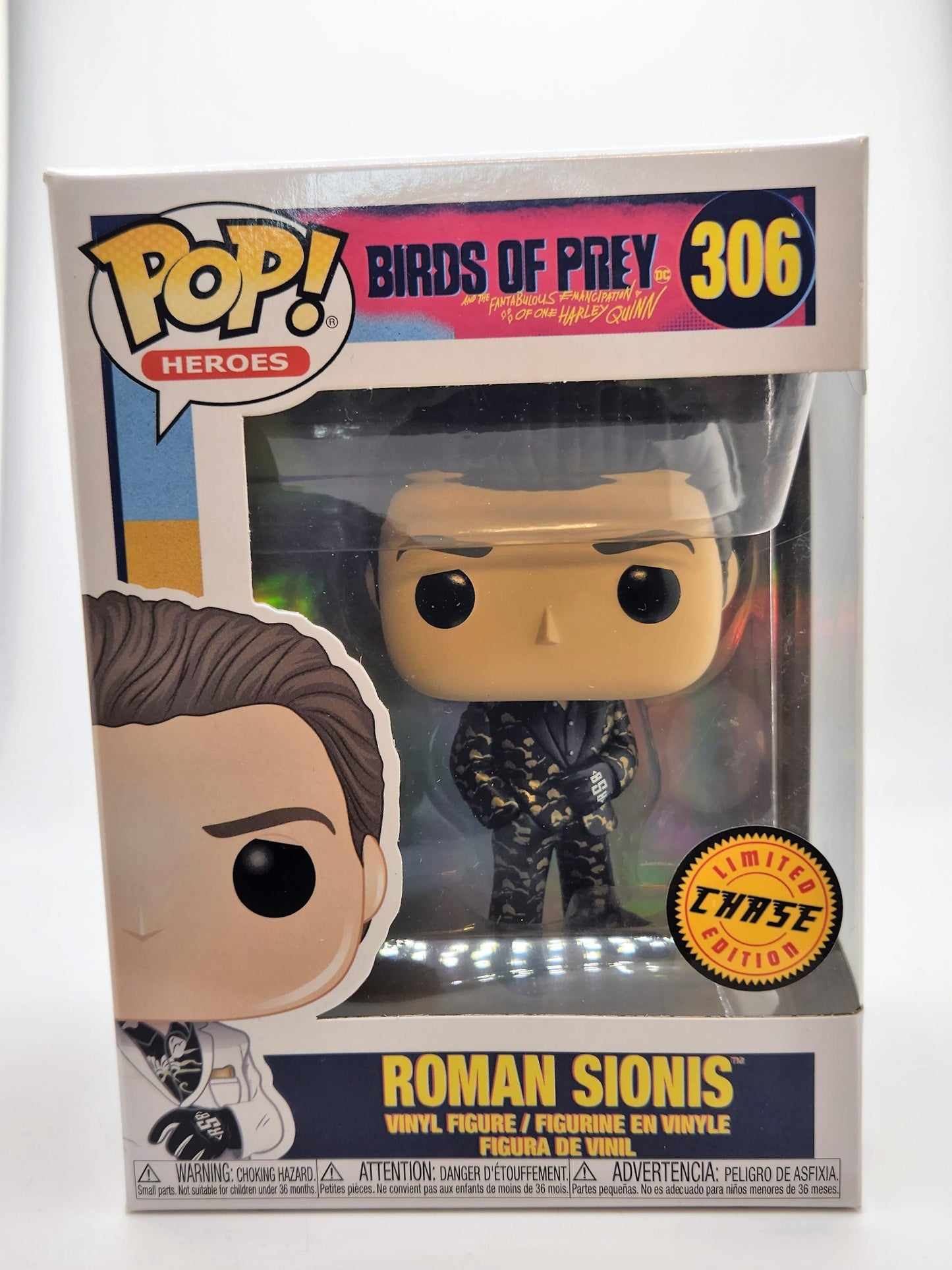 Roman Sionis (traje negro y dorado) - #306 - Box 8/10 - CHASE