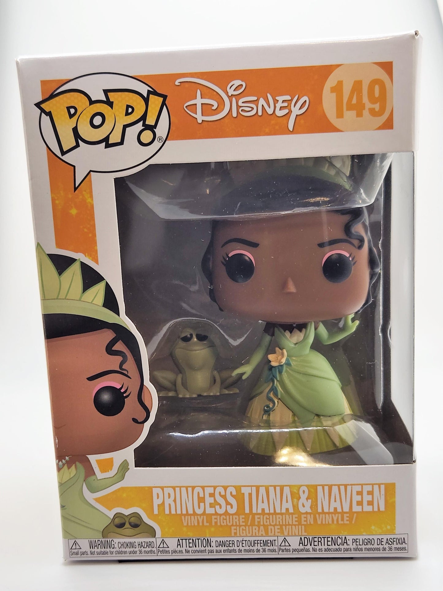 Princess Tiana &amp; Naveen - #149 - Estado de la caja 8/10