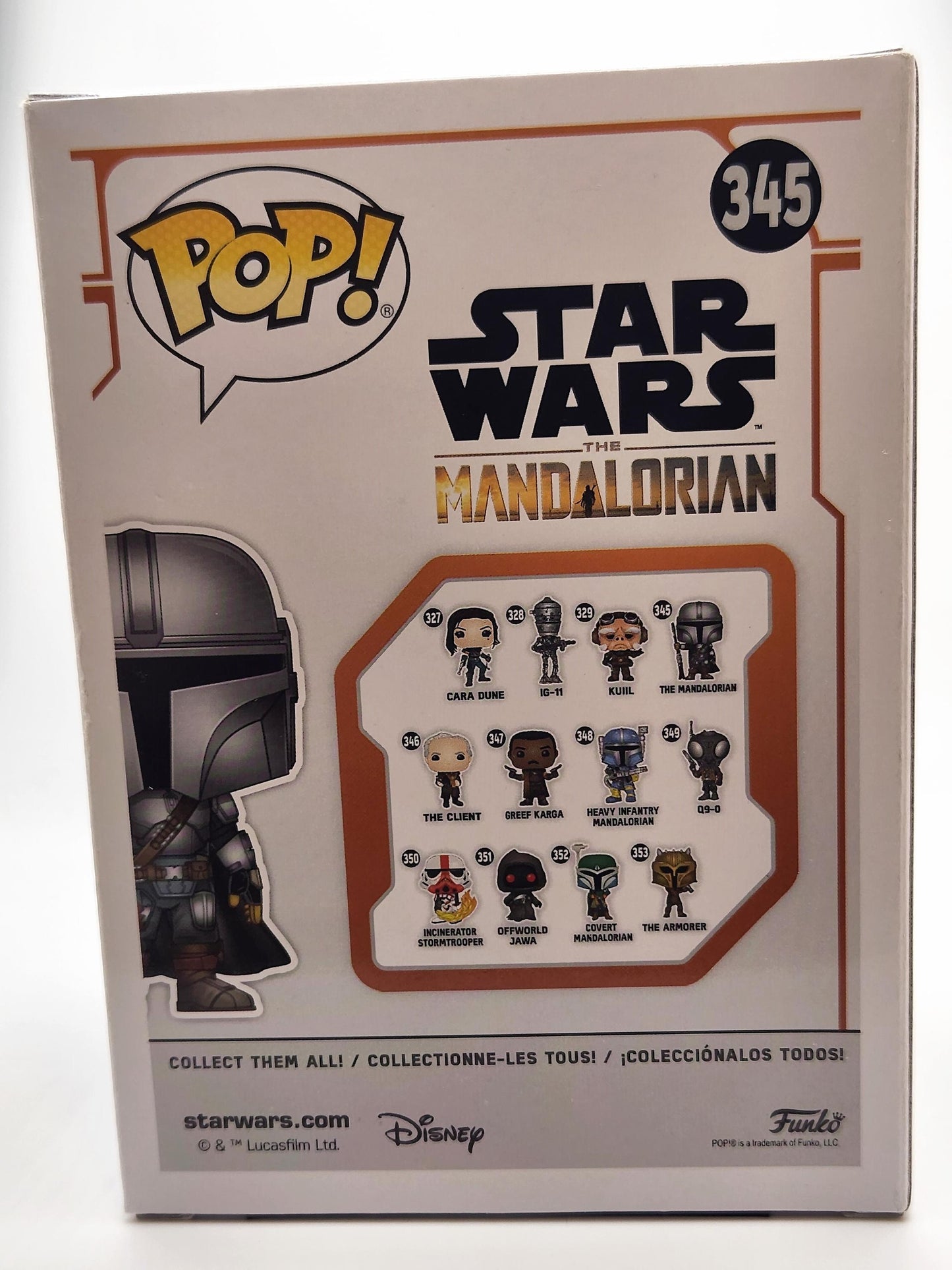 The Mandalorian - #345 - Box Condition 7/10