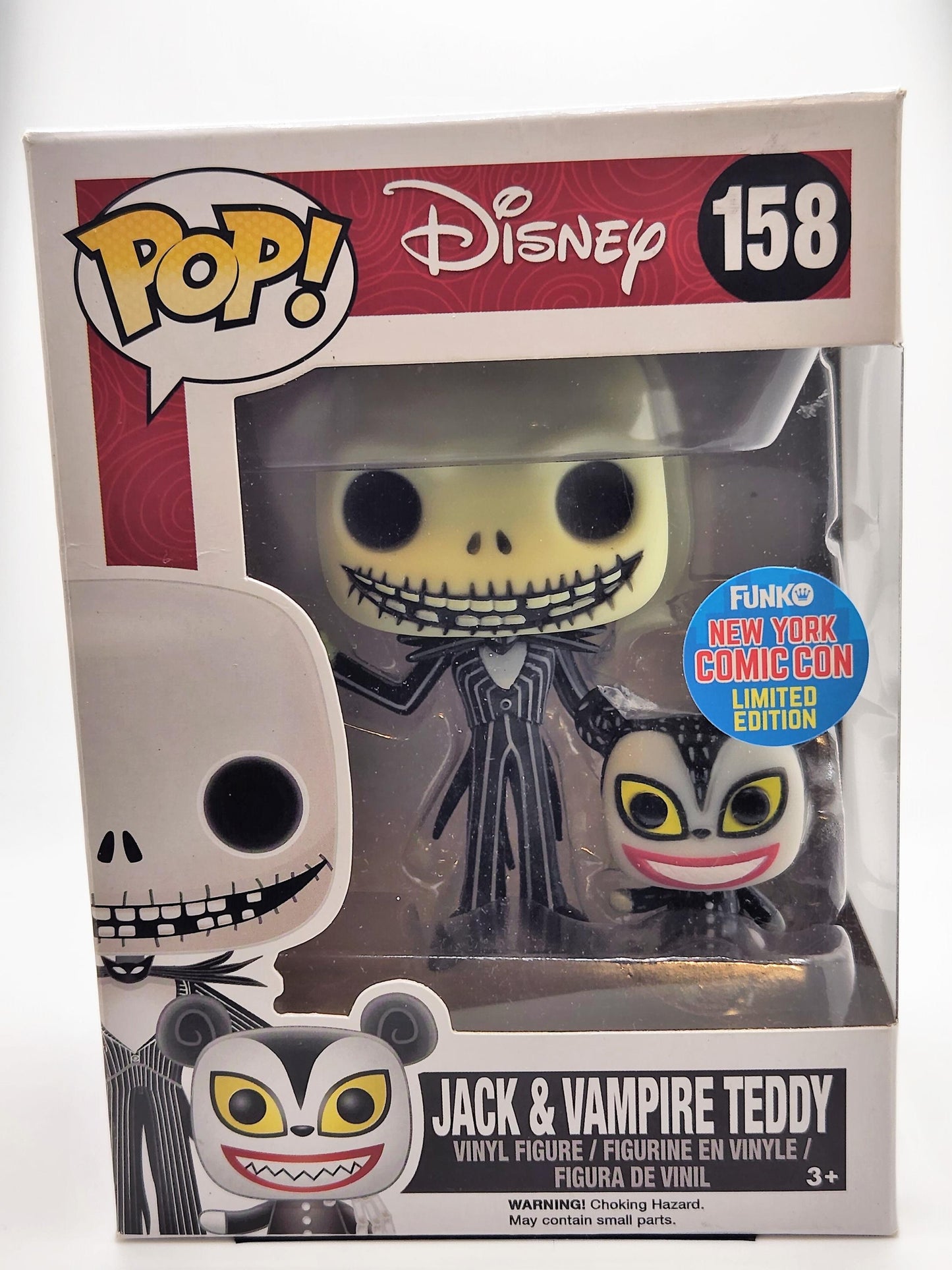 Jack & Vampire Teddy - #158 - 2015 NYCC - Box Condition 8/10