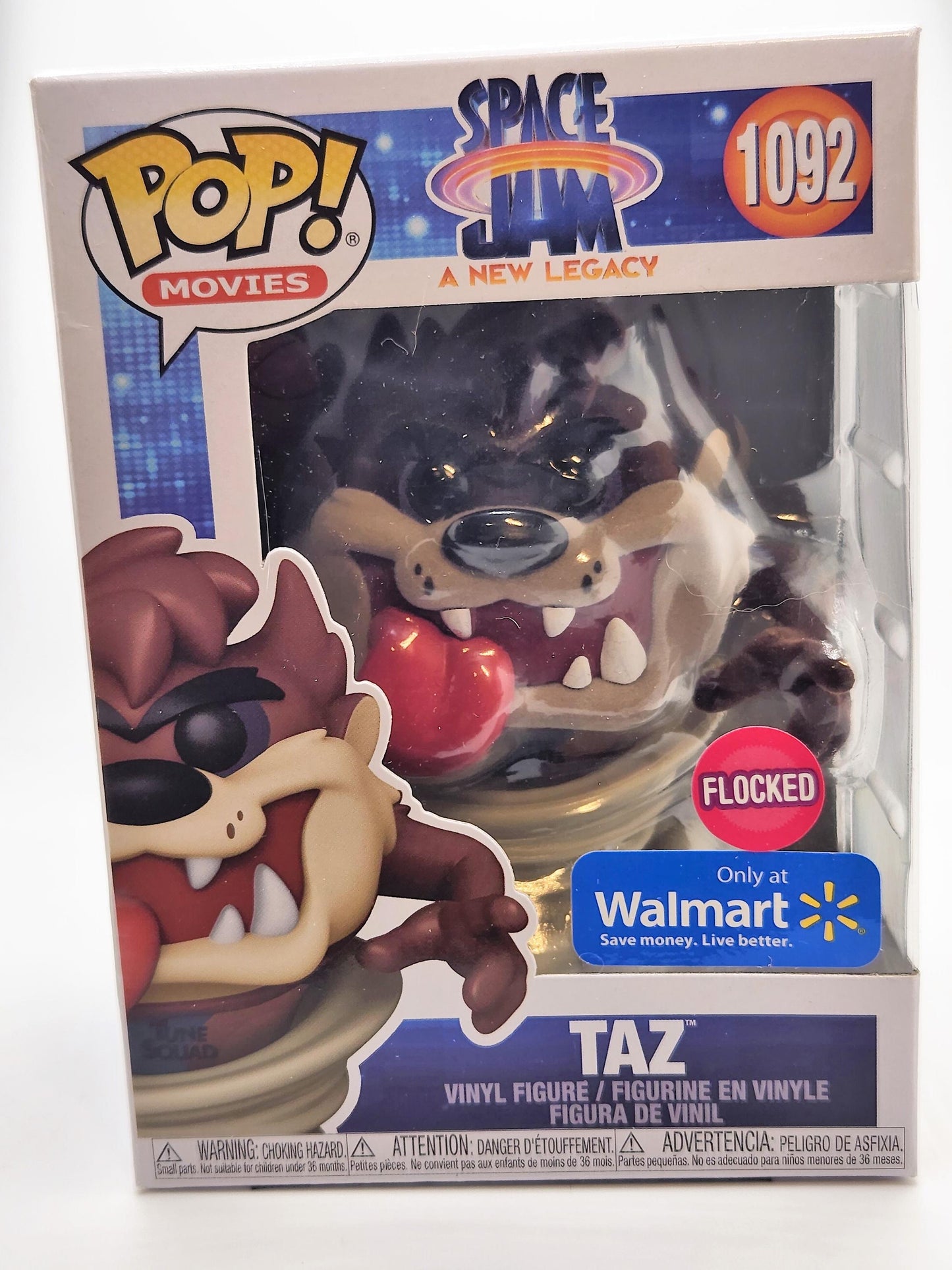 Taz (Flocked) - #1092 - Estado de la caja 8/10