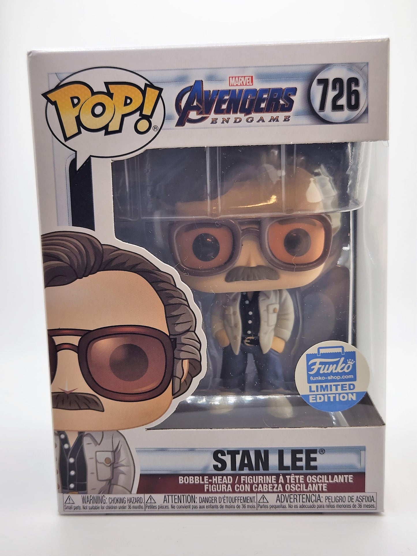 Stan Lee - #726 - État de la boîte 8/10