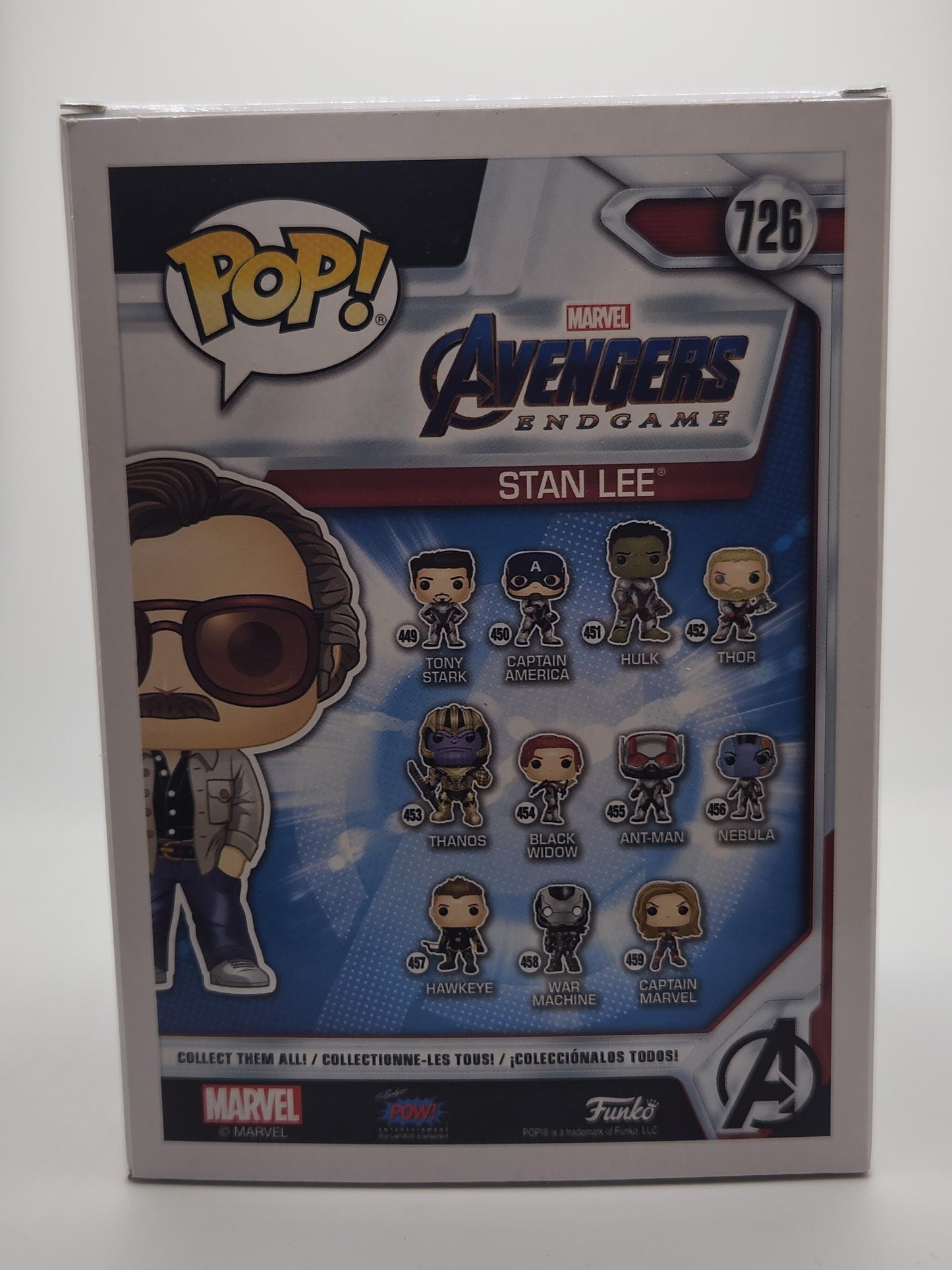 Stan Lee - #726 - État de la boîte 8/10