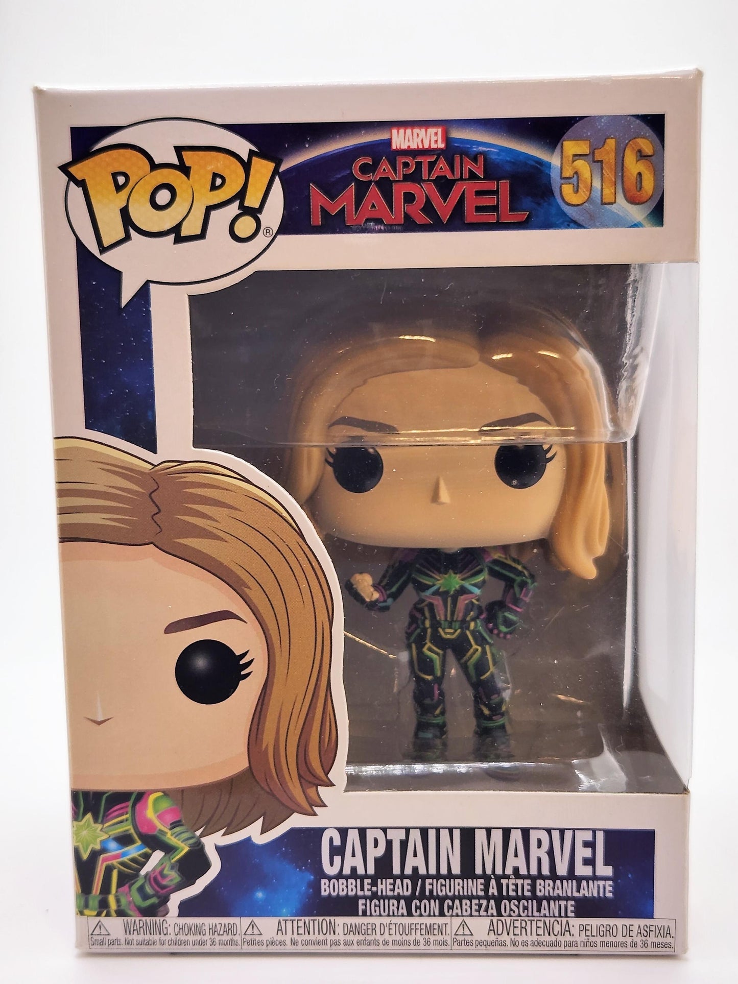 Capitán Marvel - #516 - Estado de la caja 8/10