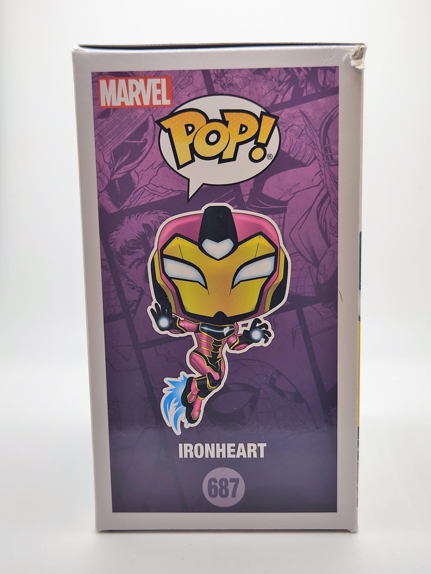 Ironheart - #687 - Autocollant exclusif PIAB - État de la boîte 7/10