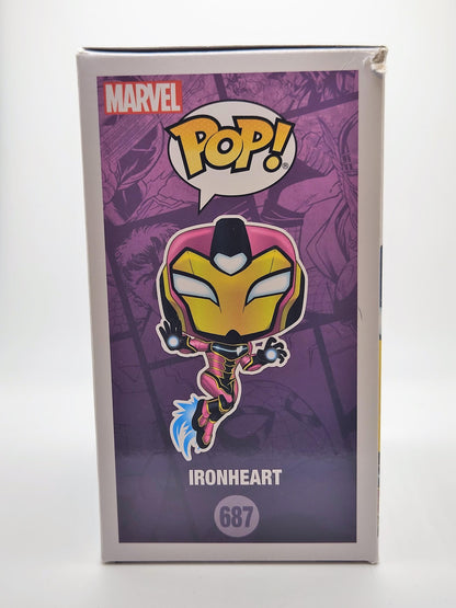 Ironheart - #687 - Etiqueta exclusiva de PIAB - Estado de la caja 7/10