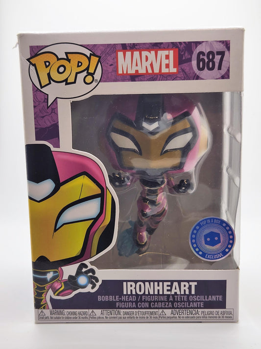 Ironheart - #687 - Etiqueta exclusiva de PIAB - Estado de la caja 7/10