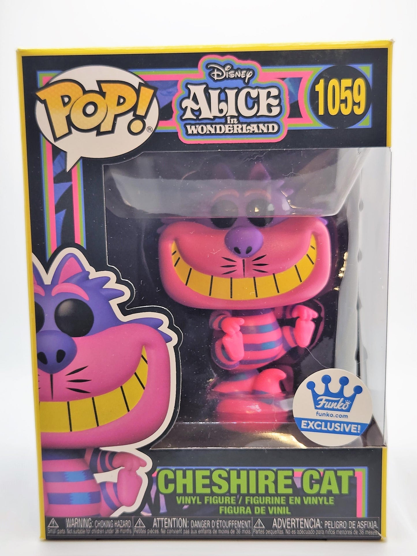 Gato de Cheshire (Blacklight) - #1059 - Estado de la caja 8/10