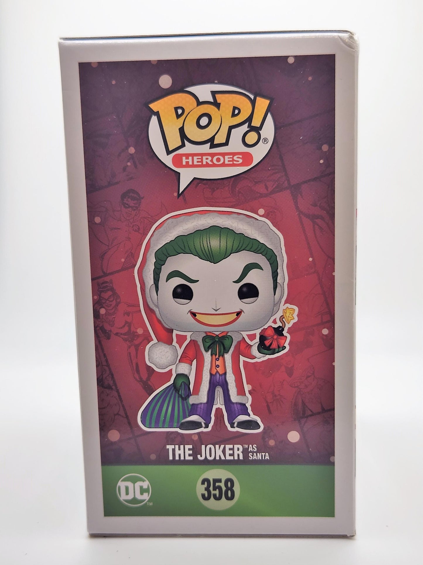 The Joker as Santa - #358 - Estado de la caja 7/10