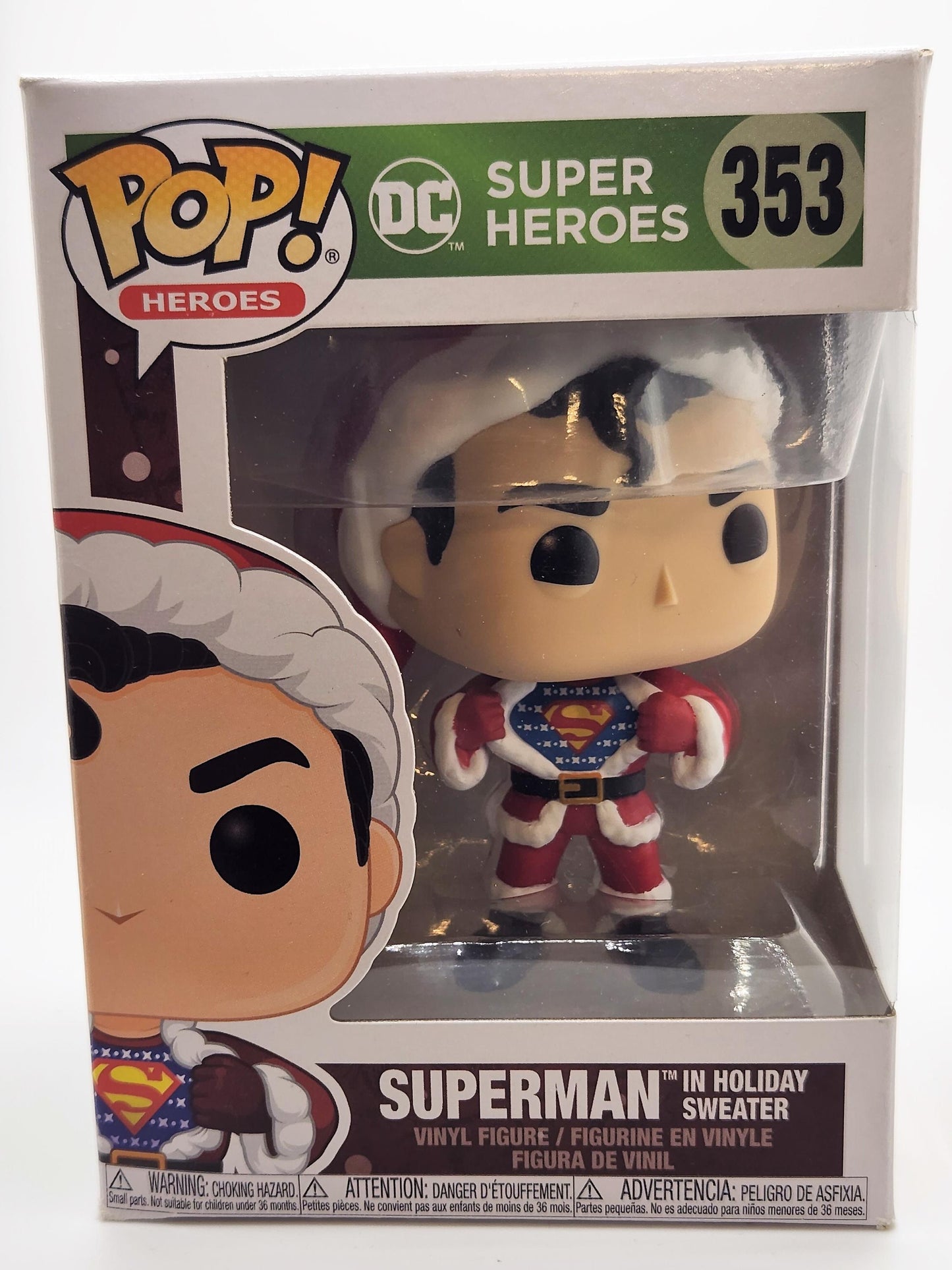 Superman in Holiday Sweater - #353 - Box Condition 8/10