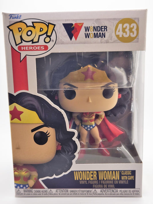 Wonder Woman (Classique avec cape) - #433 - État de la boîte 8/10