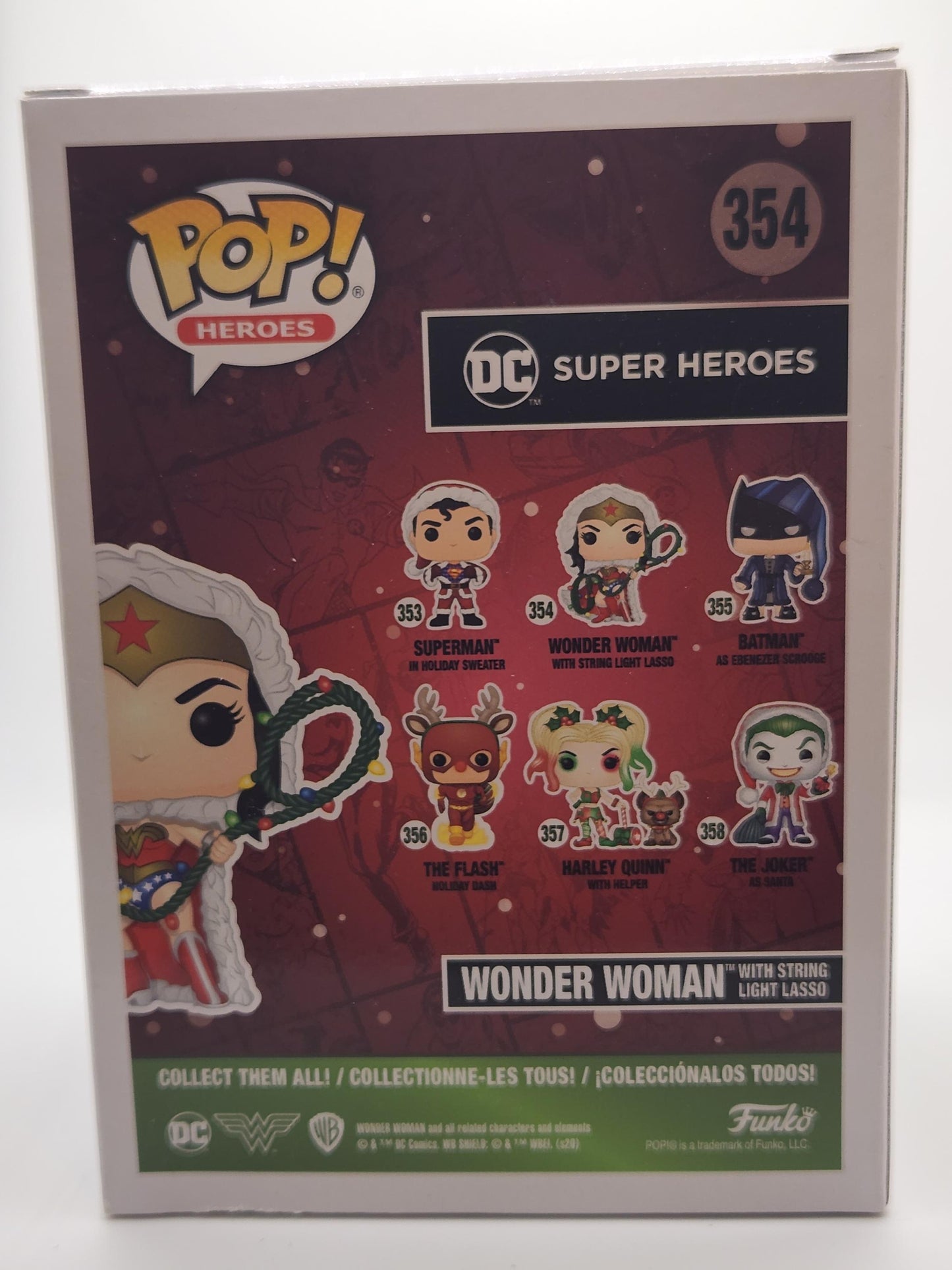 Wonder Woman with String Light Lasso - #354 - Box Condition 8/10