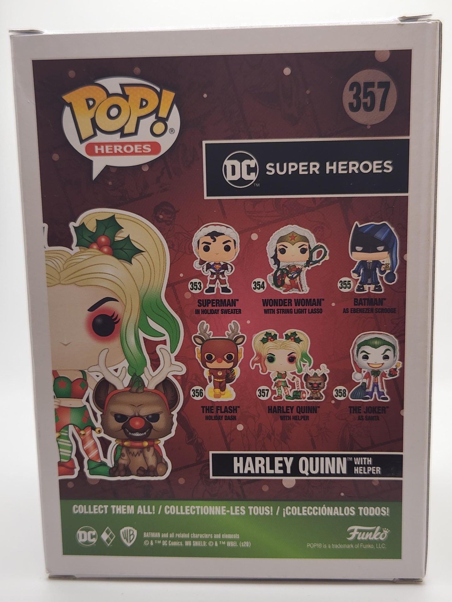 Harley Quinn with Helper - #357 - Box Condition 8/10