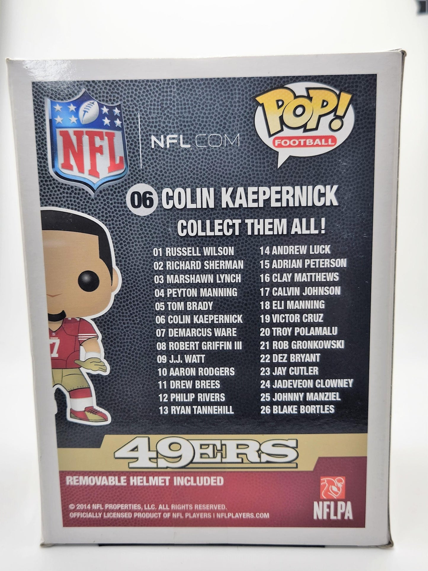 Colin Kaepernick - #06 - Estado de la caja 8/10 -