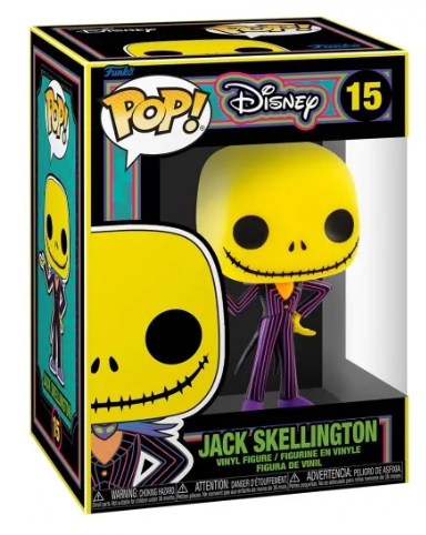 Jack Skellington (Blacklight) - #15 - Box Condition 10/10 - NEW