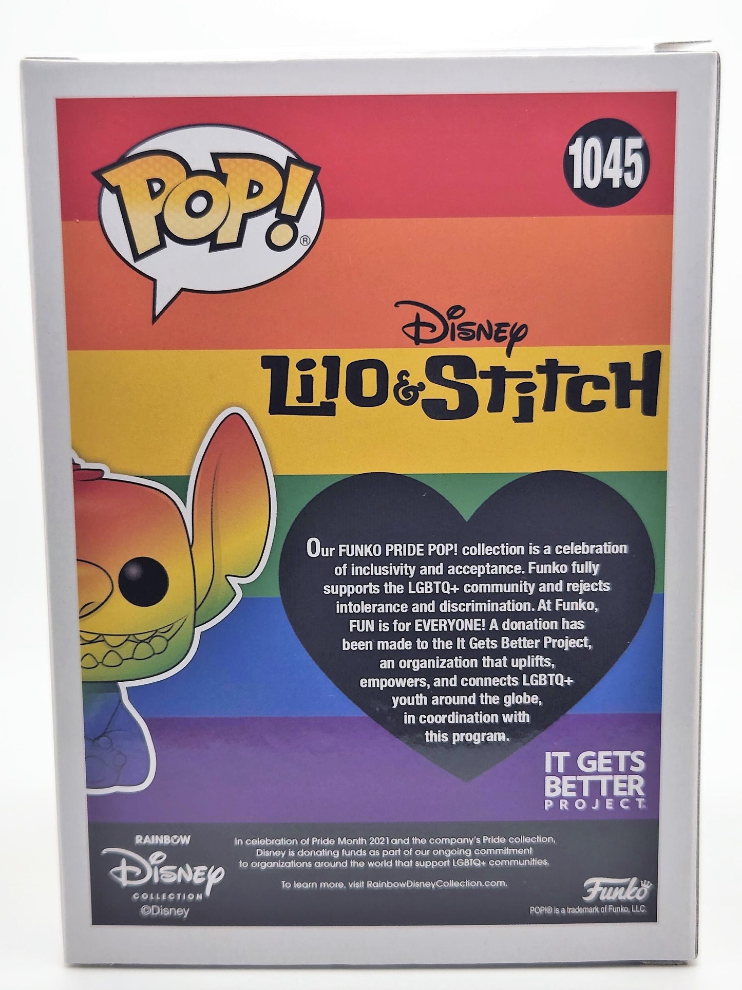 Stitch (Rainbow) - #1045 - Box Condition 8/10