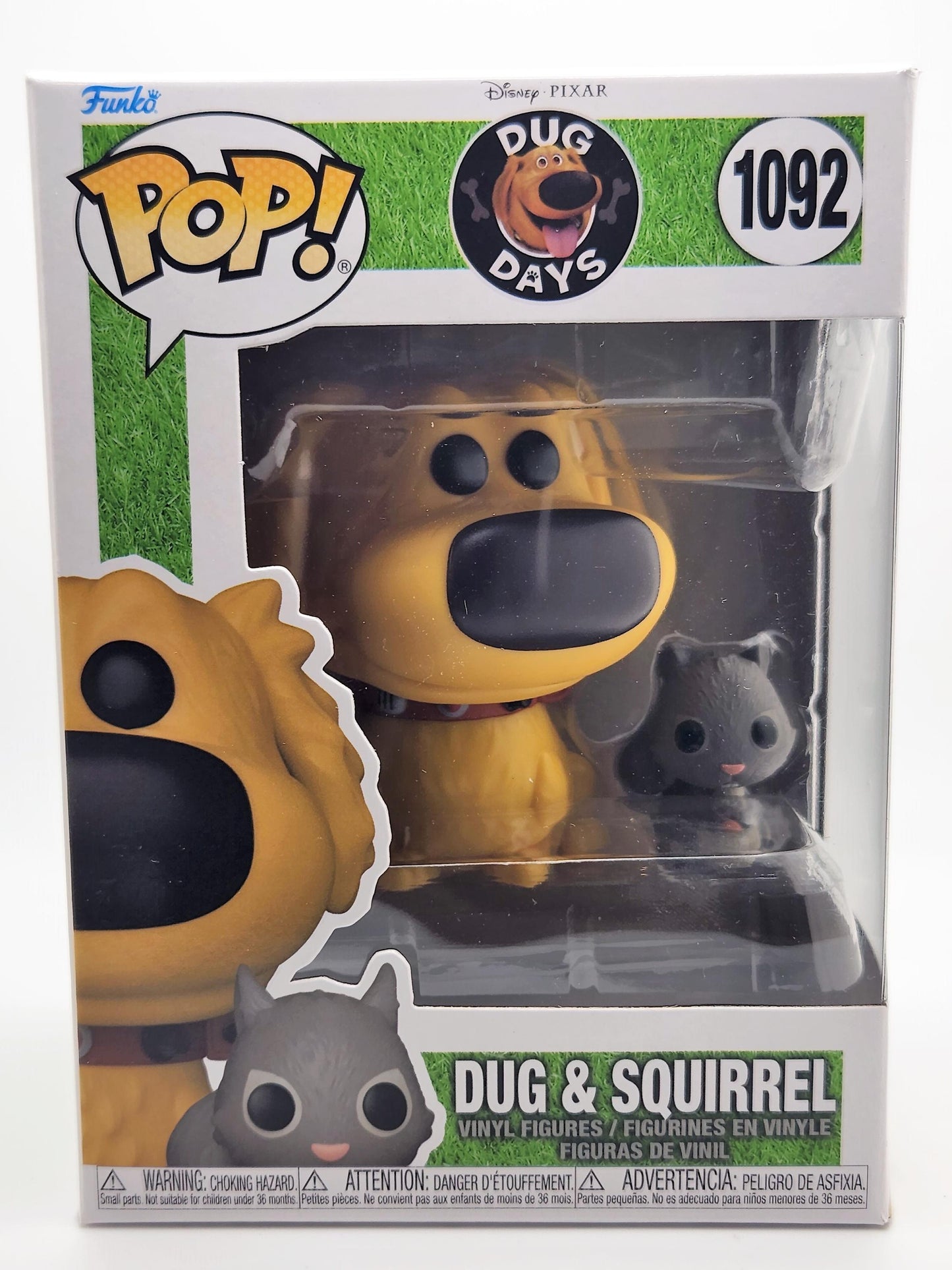 Dug &amp; Squirrel - #1092 - Estado de la caja 8/10