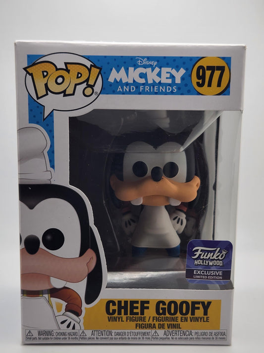 Chef Goofy - #977 - Funko Hollywood Exclusive - Box 8/10