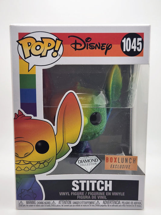 Stitch (Rainbow) (Diamond, Glitter) - #1045 - Box Condition 9/10