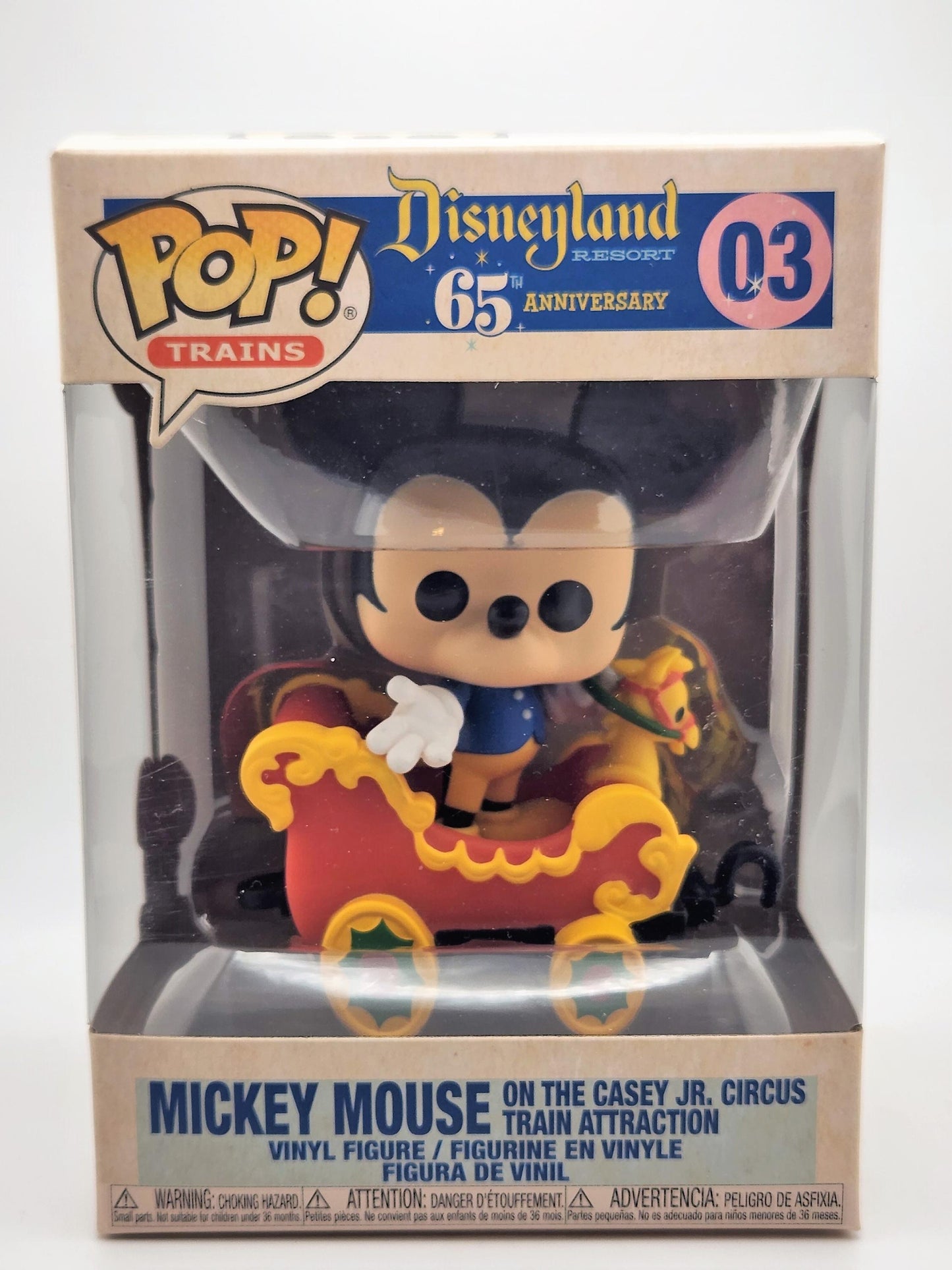 Mickey Mouse sur Casey Jr. Circus Train - #03 - Condition 9/10