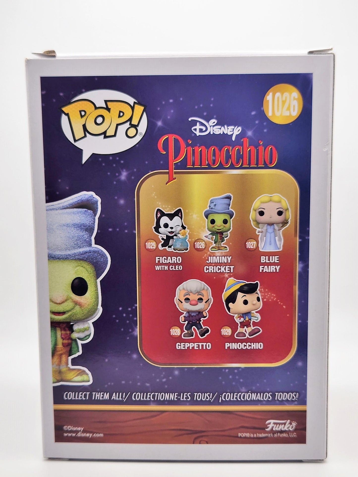 Jiminy Cricket (Diamond, Glitter) - #1026 - Box Condition 8/10