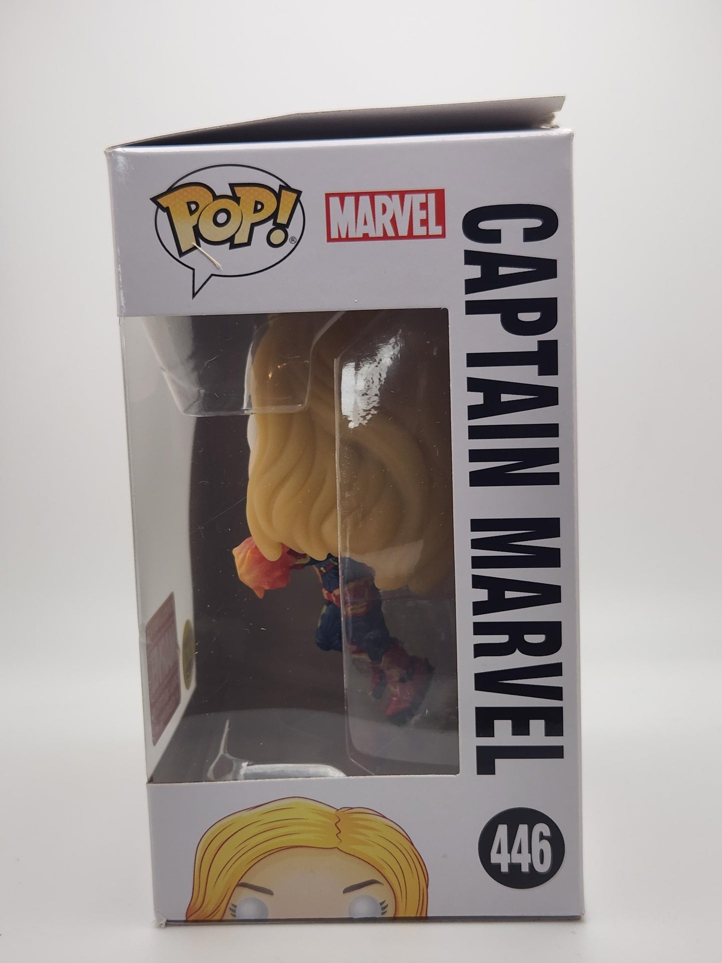 Captain Marvel (Flying) (Glow) - #446 - Box Condition 6/10