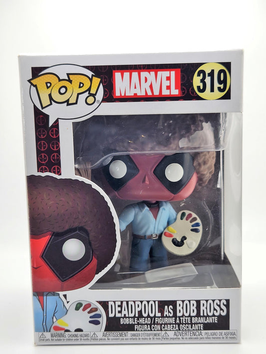 Deadpool as Bob Ross - #319 - Box Condition 8/10