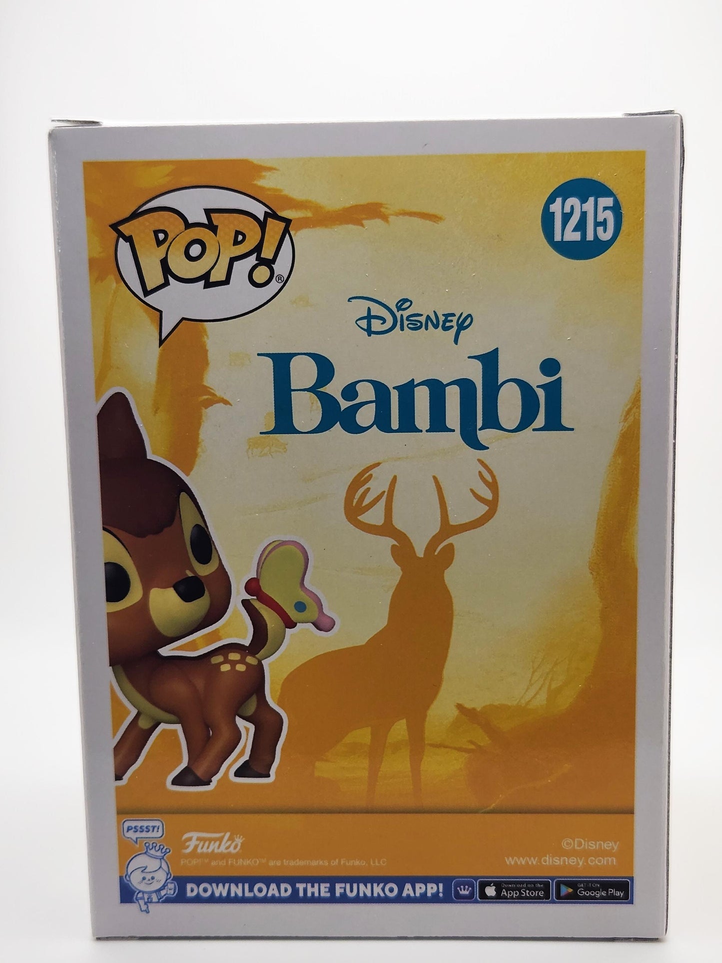 Bambi - #1215 - 2022 SDCC LE Pegatina - Estado de la caja 9/10