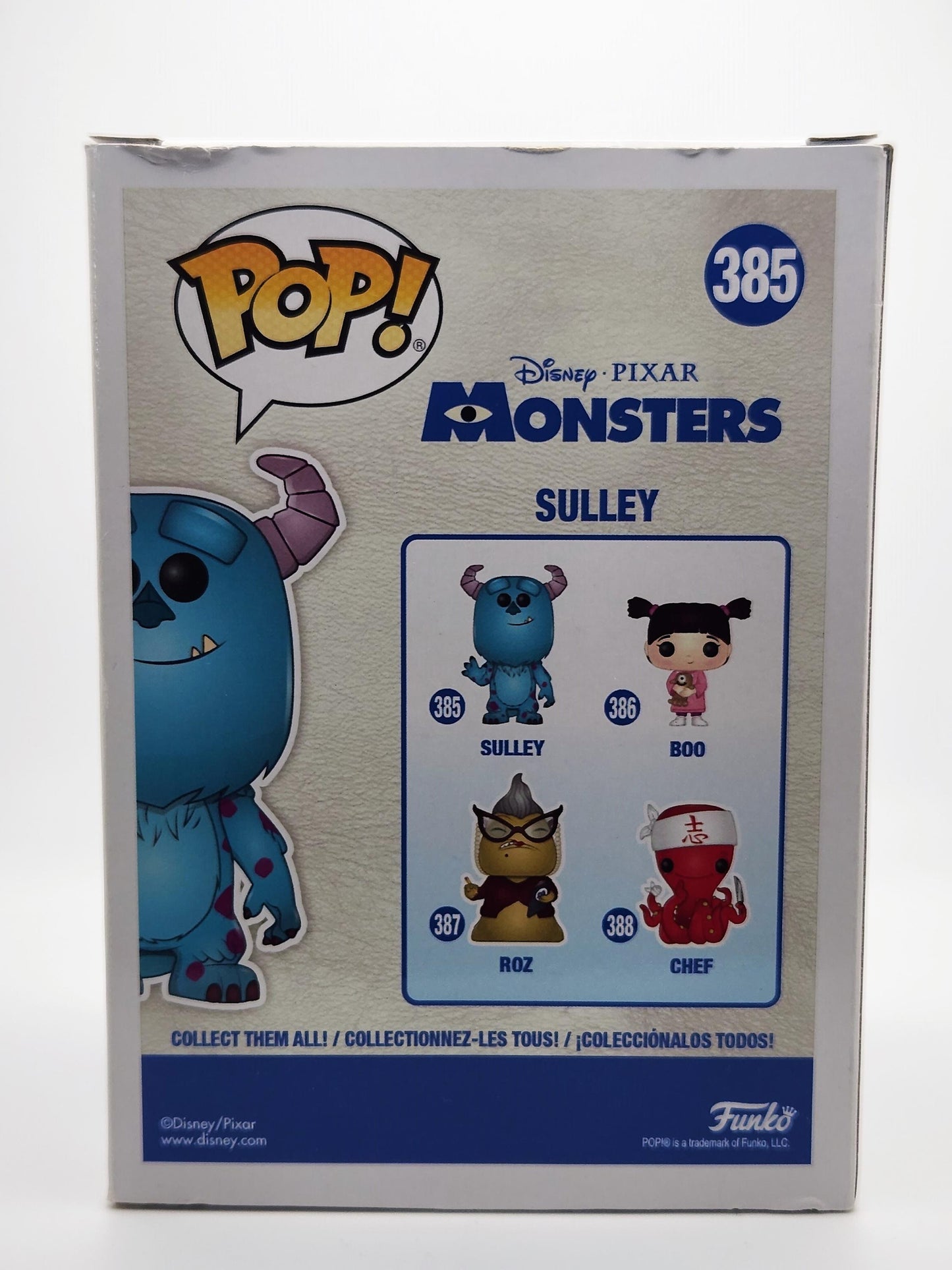 Sully (Waving) (Flocked) - #385 - Box Condition 8/10