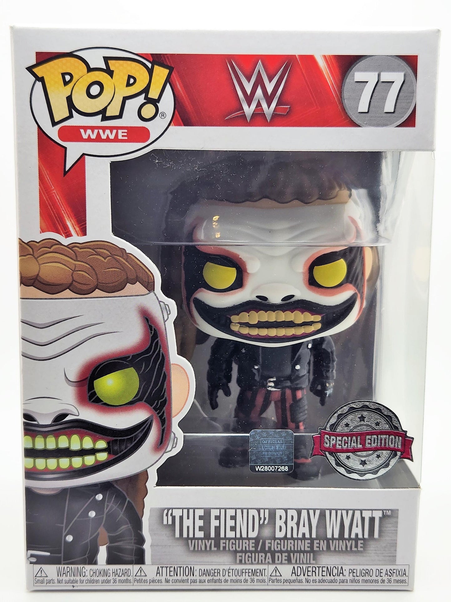 "The Fiend" Bray Wyatt - #77 - Autocollant SE - État de la boîte 8/10