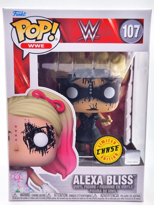 Alexa Bliss (tenue noire) - #107 - État de la boîte 9/10 - CHASE