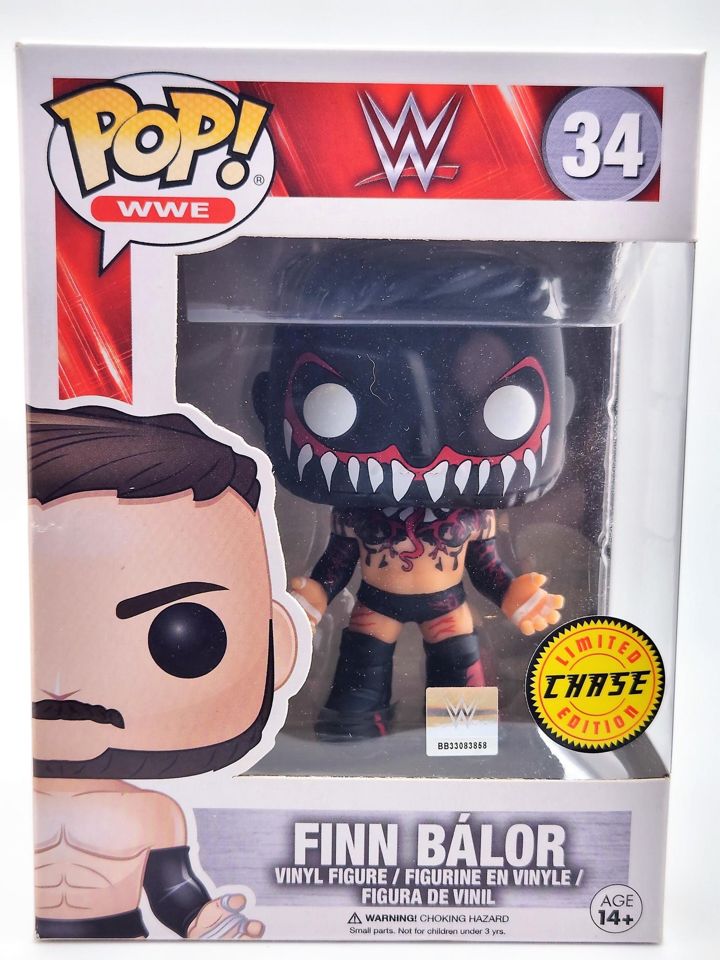 Finn Bálor (Le Démon) - #34 - État de la boîte 9/10 - CHASE