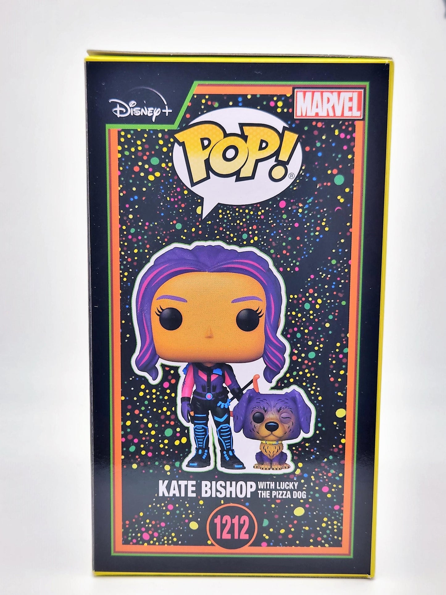 Kate Bishop (w Lucky) (Blacklight) - #1212 - Box Condition 9/10