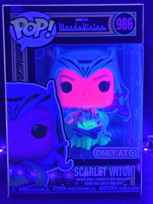 Scarlet Witch (Blacklight) - #986 - Estado de la caja 9/10