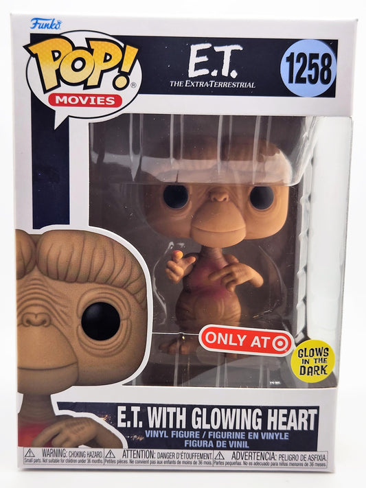 E.T. with Glowing Heart (Glow) - #1258 - Box Condition 8/10