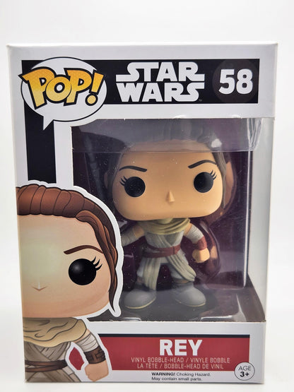 Rey (with Staff) - #58 - Box Condition 8/10