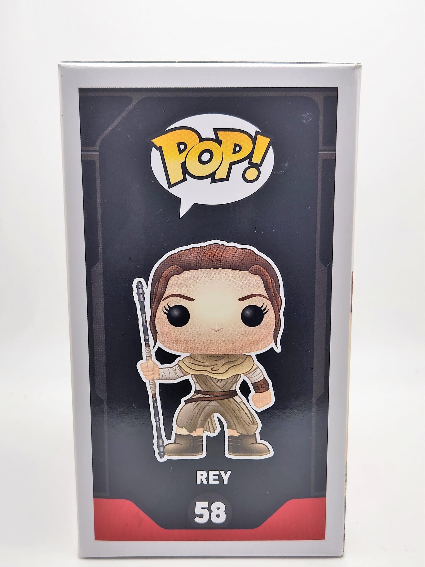 Rey (with Staff) - #58 - Box Condition 8/10