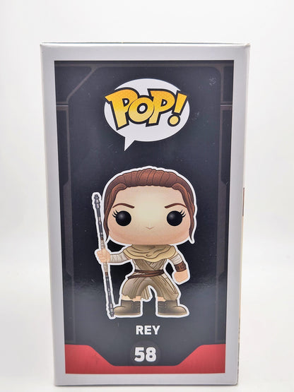 Rey (with Staff) - #58 - Box Condition 8/10