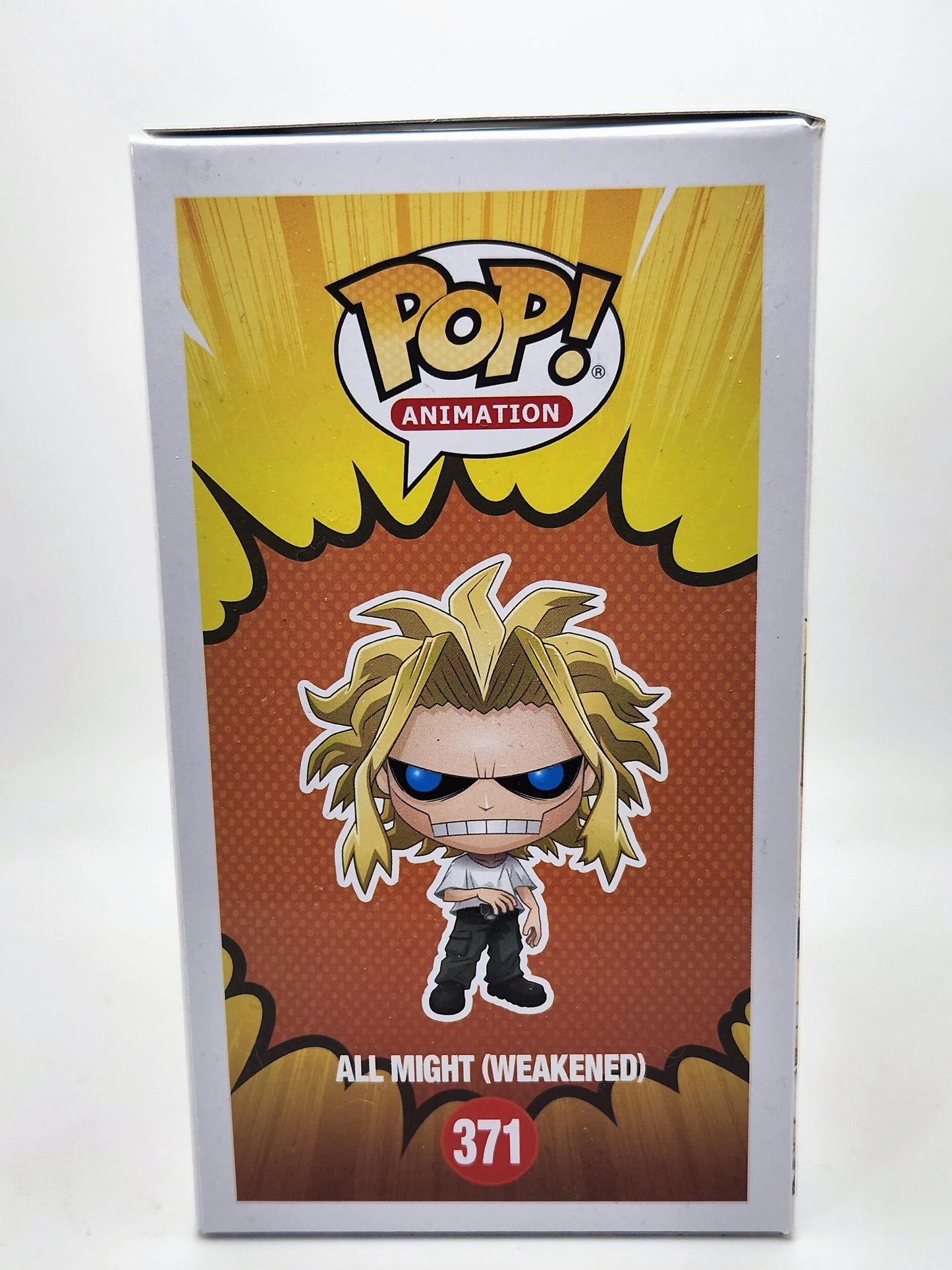 All Might (Weakened) - #371 - Box Condition 8/10