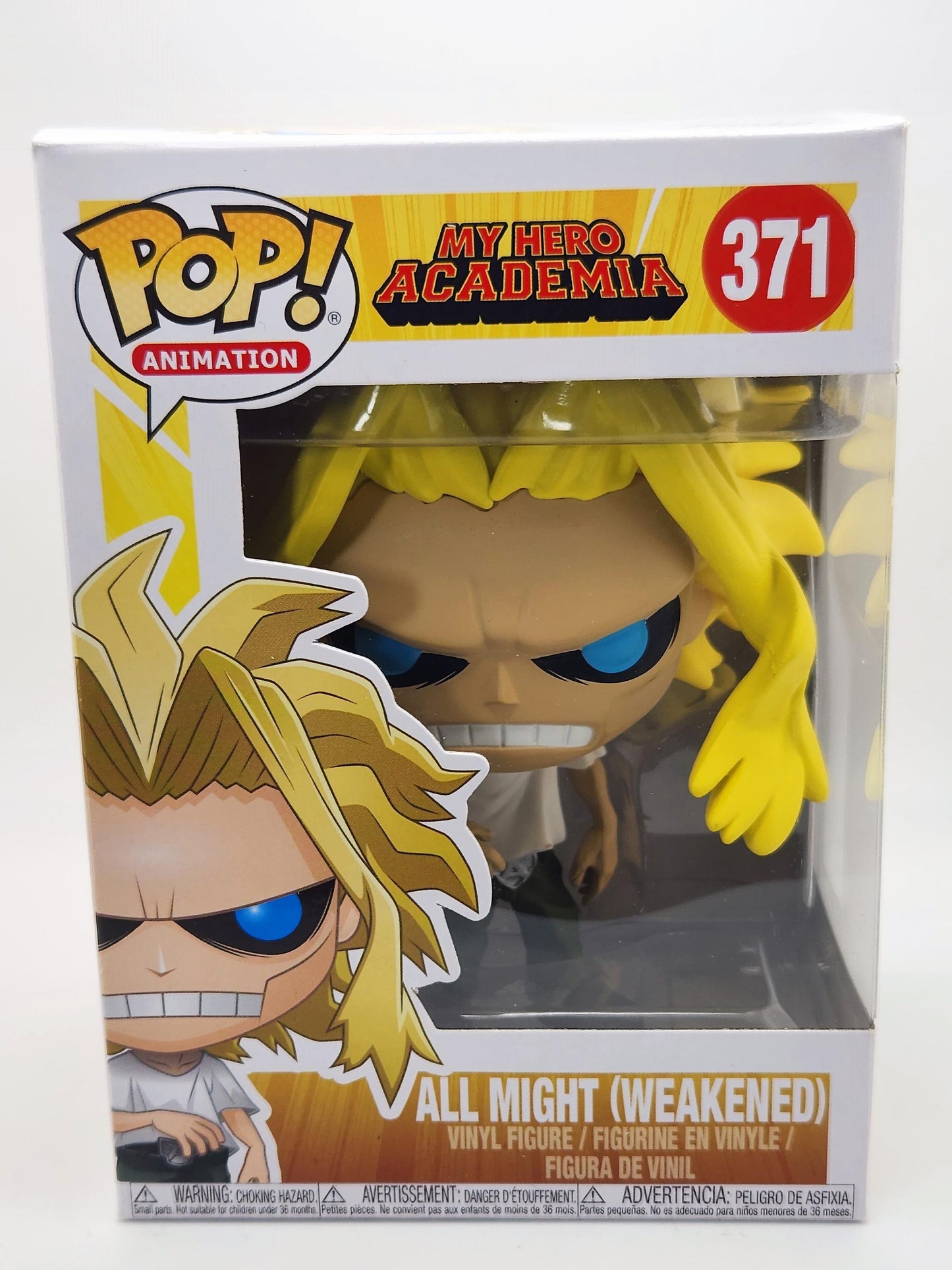 All Might (Weakened) - #371 - Box Condition 8/10