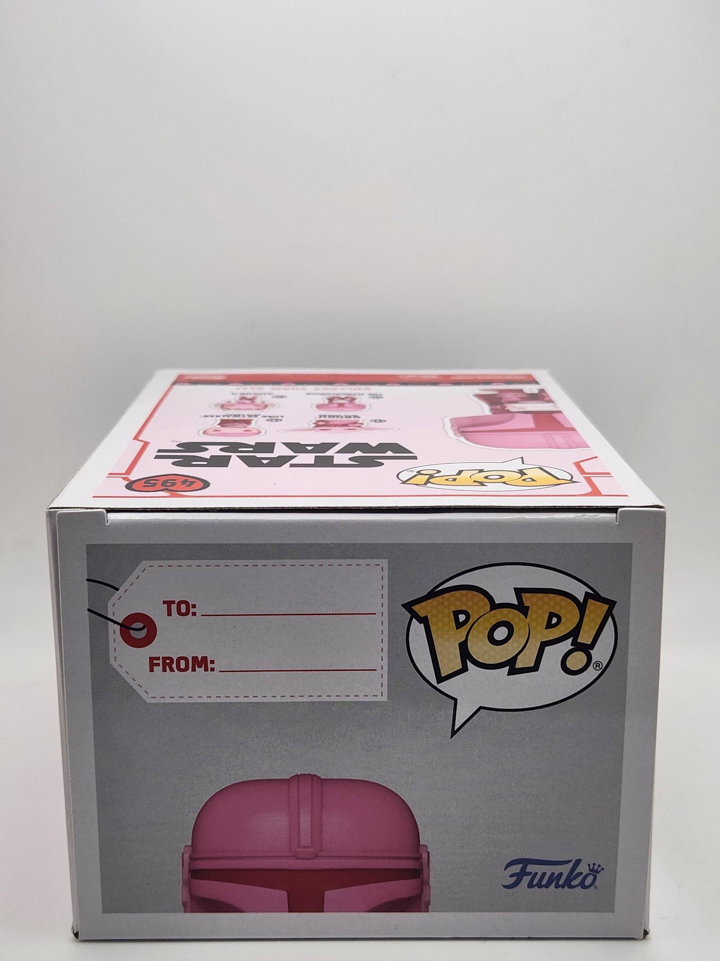 The Mandalorian (Valentine, Pink) - #495 - Estado de la caja 8/10