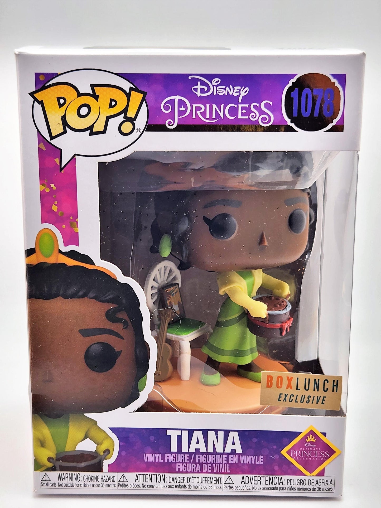 Tiana - #1078 - Autocollant exclusif Box Lunch - État de la boîte 8/10