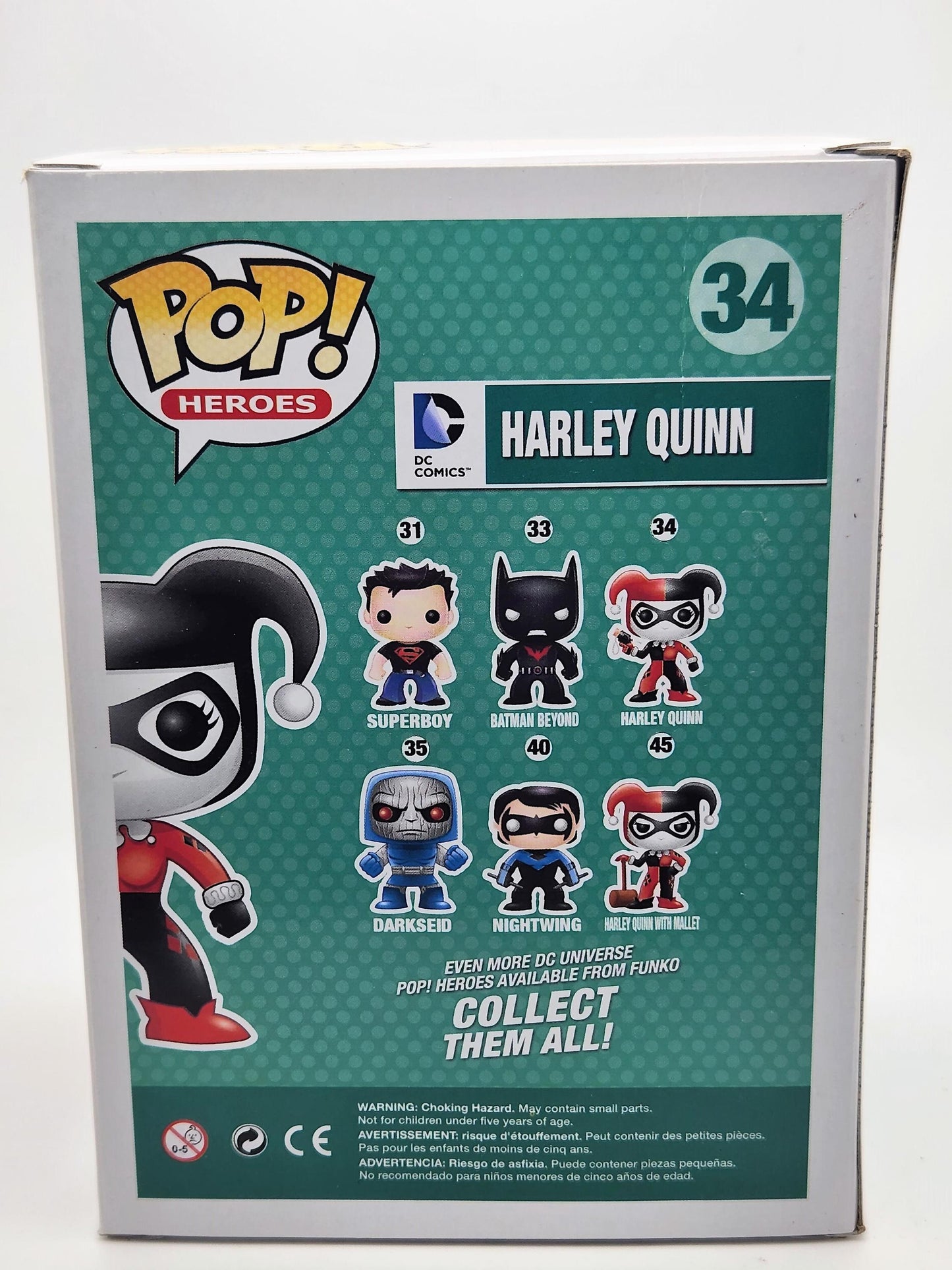 Harley Quinn - Nº 34 - Estado de la caja 8/10 -