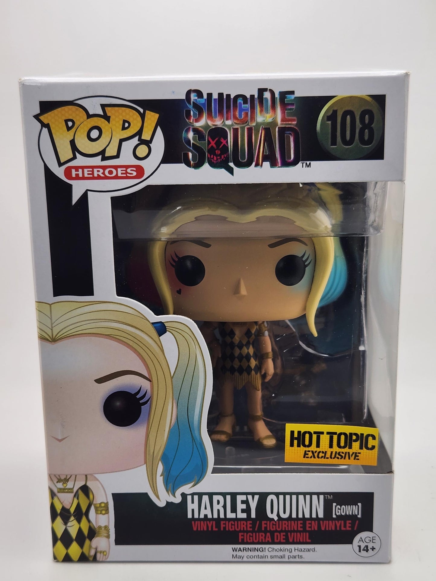 Harley Quinn (vestido) - #108 - Estado de la caja 8/10 -