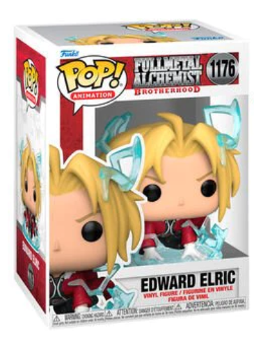 Edward Elric (avec énergie) - #1176 - État de la boîte 10/10 - NEUF