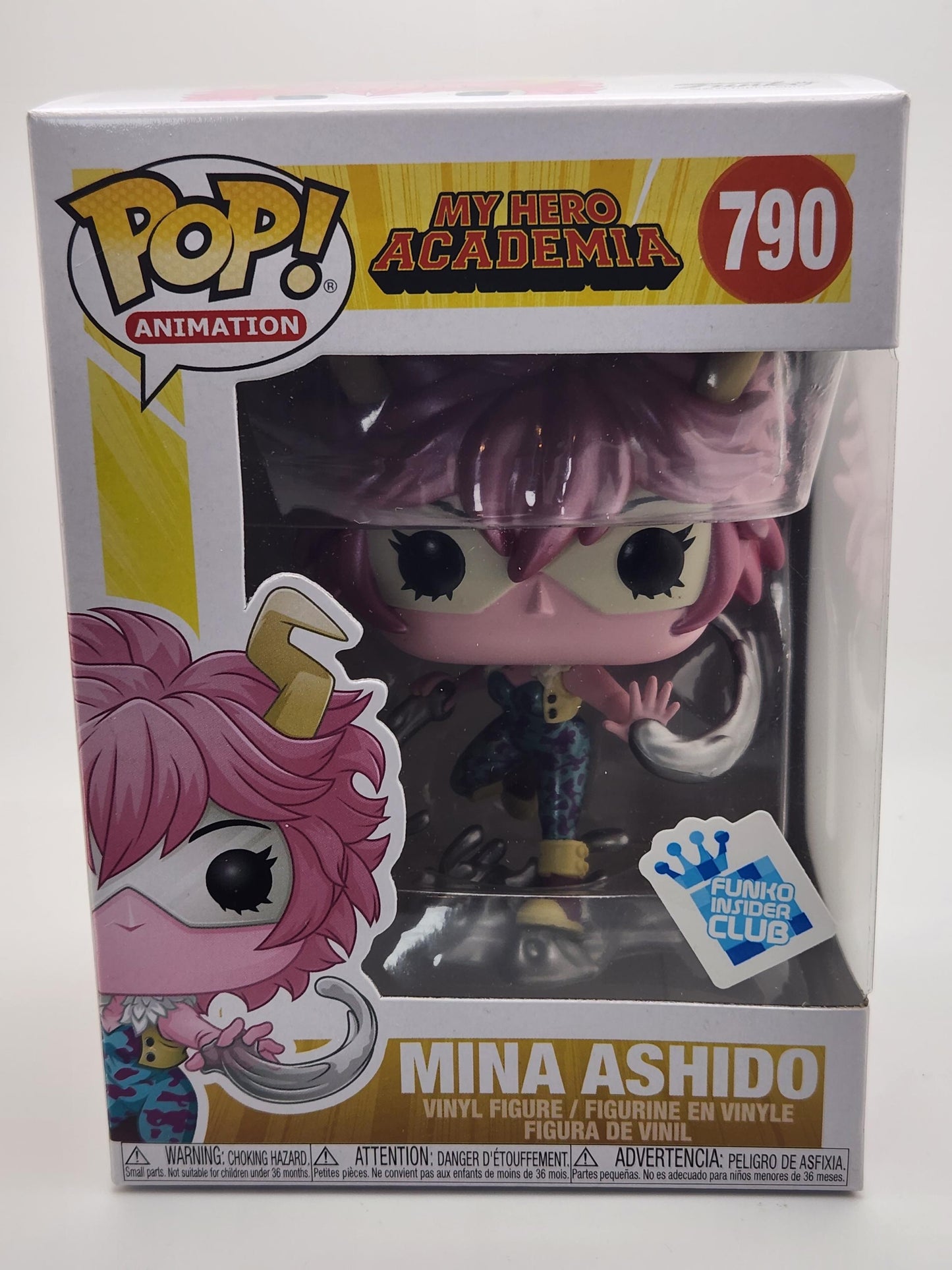 Mina Ashido (metálica) - #790 - Estado de la caja 9/10