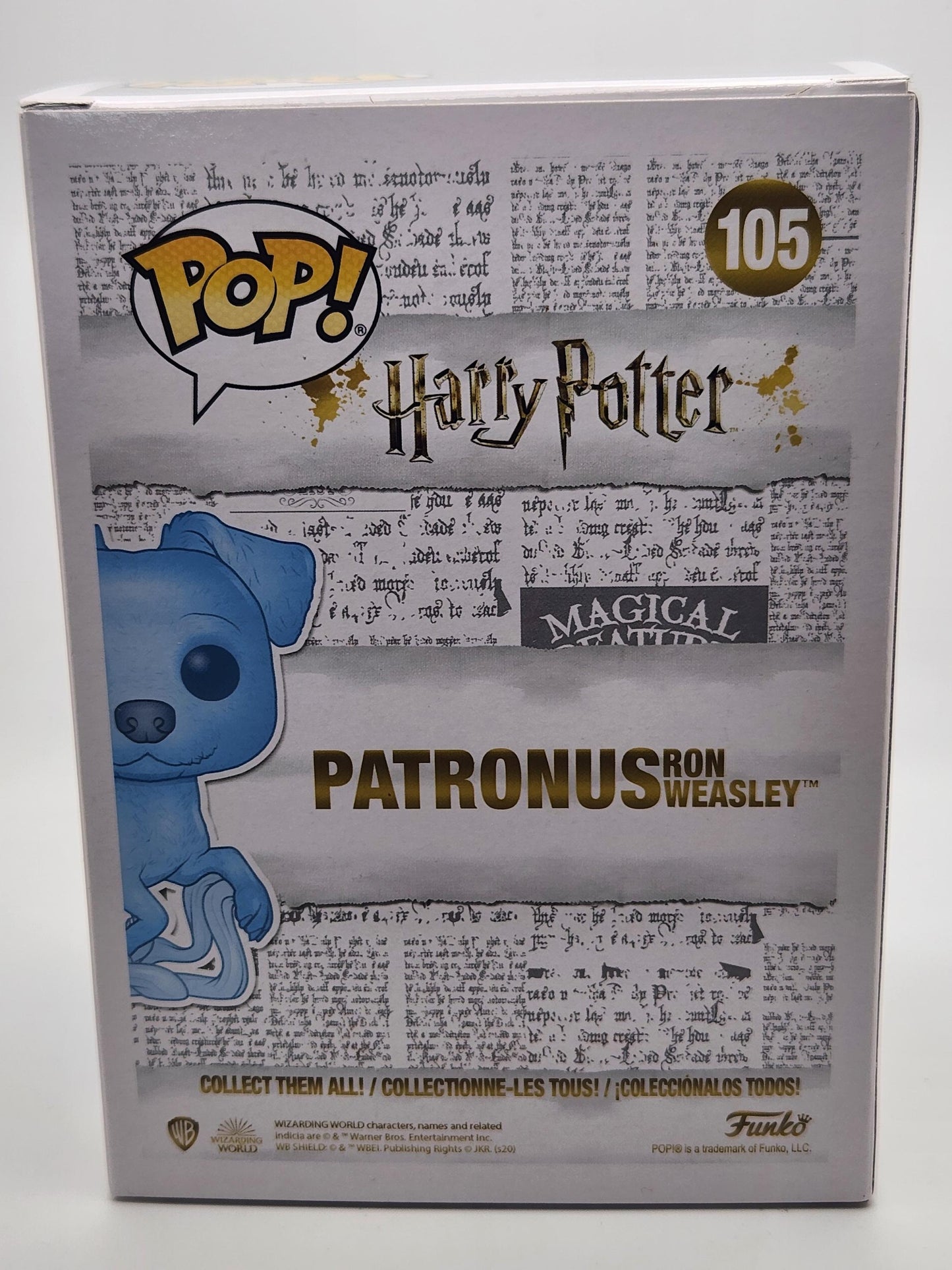 Patronus (Ron Weasley) - #105 - Box Condition 9/10