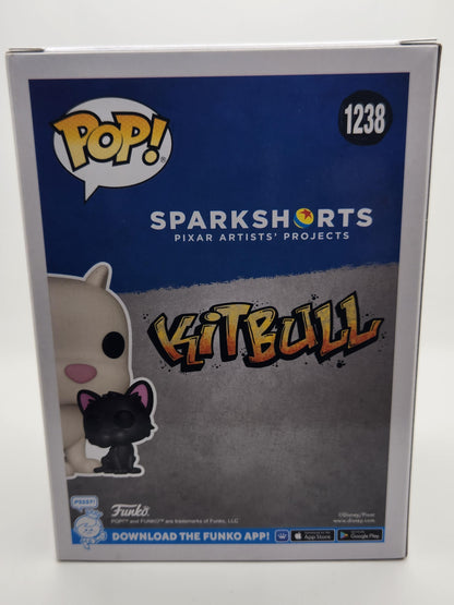 Kit &amp; Doggy - #1238 - 2022 New York Comic Con Calcomanía exclusiva - Estado de la caja 9/10