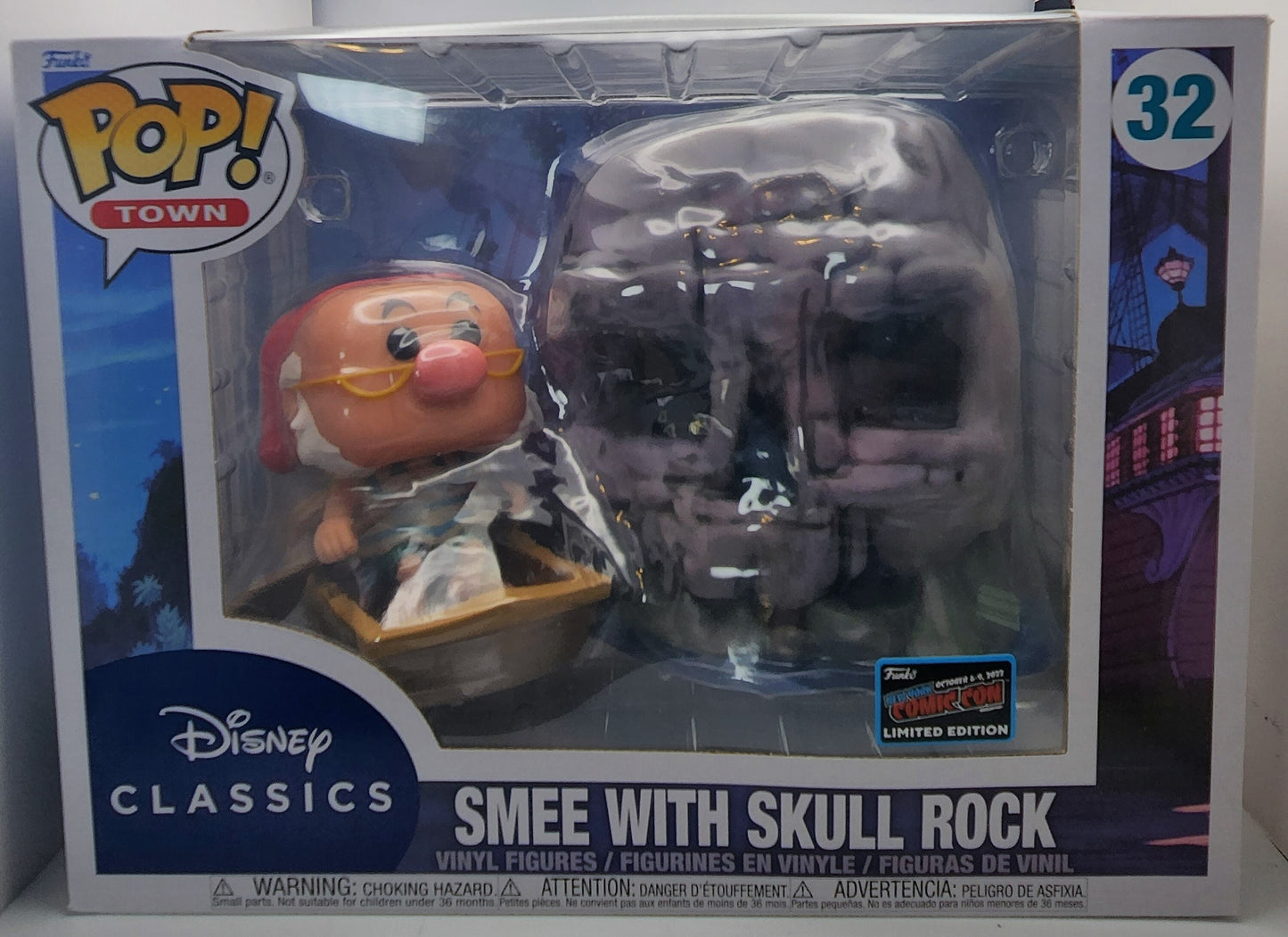 Smee con Skull Rock - #32 - 2022 Exclusivo de NYCC - Estado de la caja 8/10